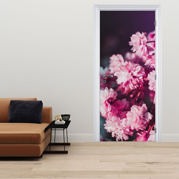 Foto tapeta za vrata - Cvijeće drveća (95x205cm)