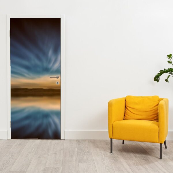 Foto tapeta za vrata - Svjetionik u moru (95x205cm)