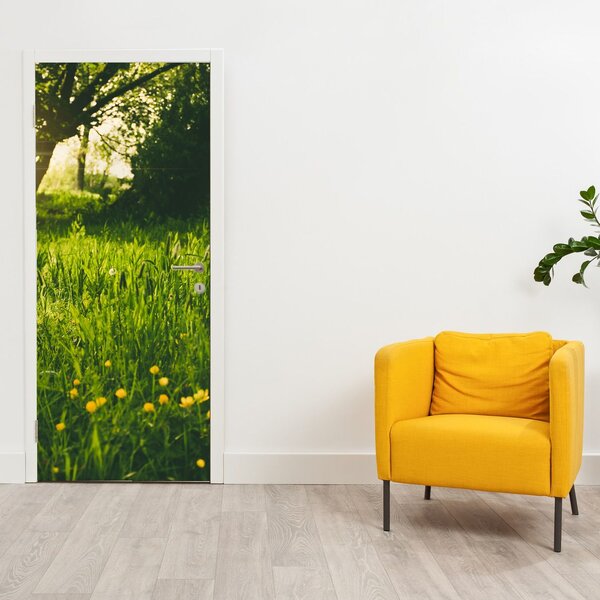 Foto tapeta za vrata - livada (95x205cm)
