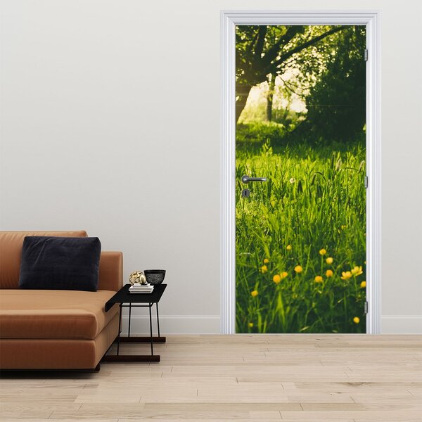 Foto tapeta za vrata - livada (95x205cm)