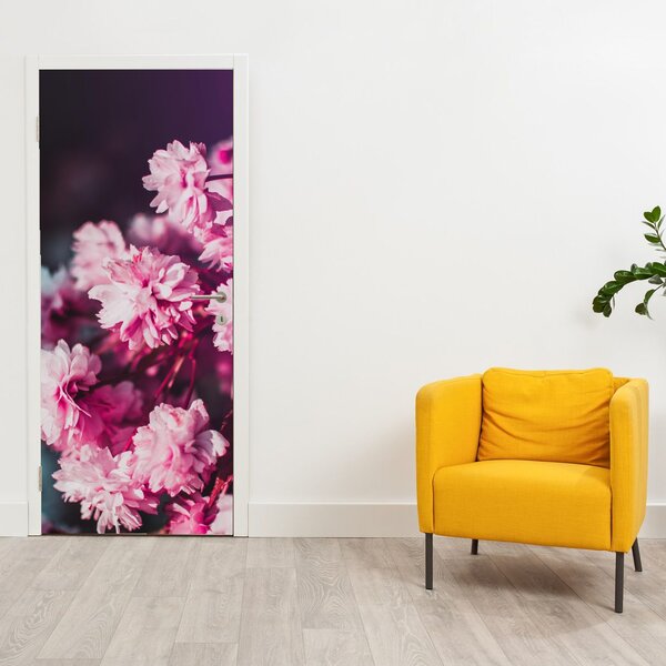 Foto tapeta za vrata - Cvijeće drveća (95x205cm)