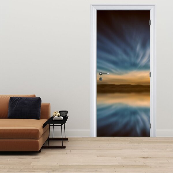 Foto tapeta za vrata - Svjetionik u moru (95x205cm)