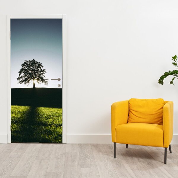 Foto tapeta za vrata - Drvo (95x205cm)