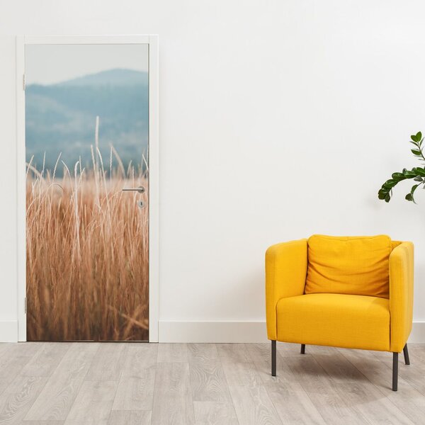 Foto tapeta za vrata - Detalj livadne vegetacije (95x205cm)