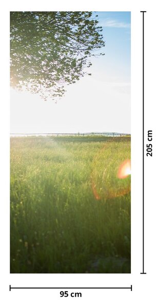 Foto tapeta za vrata - Ljetna livada (95x205cm)