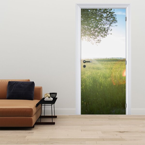 Foto tapeta za vrata - Ljetna livada (95x205cm)