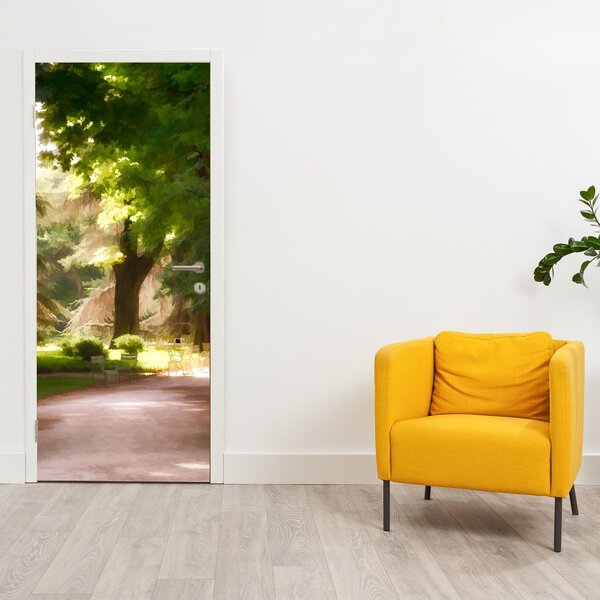 Foto tapeta za vrata - Park (95x205cm)