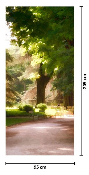 Foto tapeta za vrata - Park (95x205cm)
