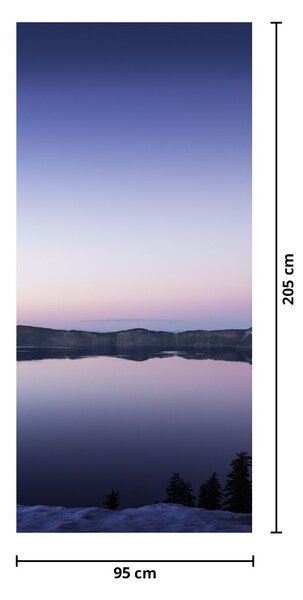 Foto tapeta za vrata - Jezero (95x205cm)