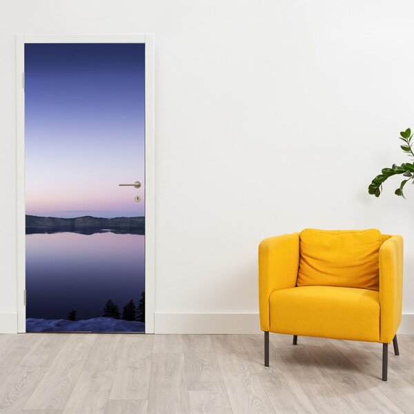 Foto tapeta za vrata - Jezero (95x205cm)