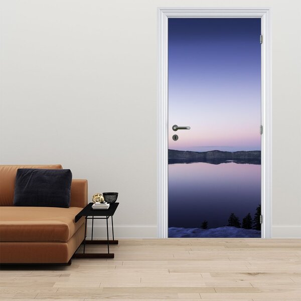 Foto tapeta za vrata - Jezero (95x205cm)