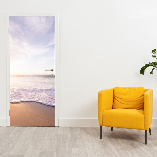 Foto tapeta za vrata - Pješčana plaža (95x205cm)