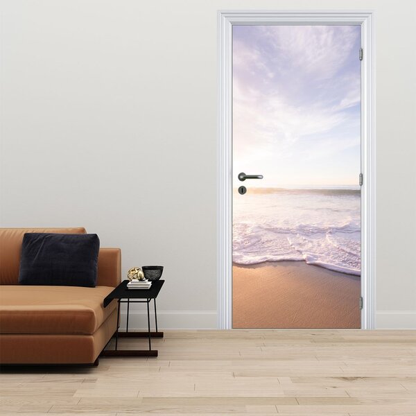 Foto tapeta za vrata - Pješčana plaža (95x205cm)