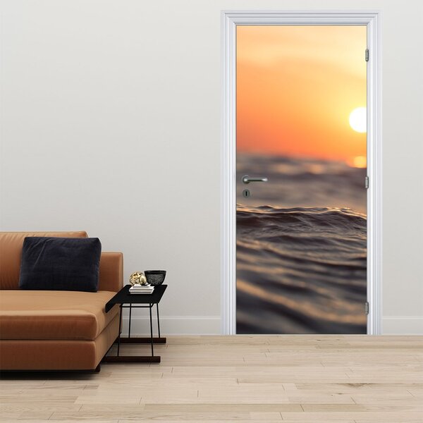 Foto tapeta za vrata - Vodena površina (95x205cm)