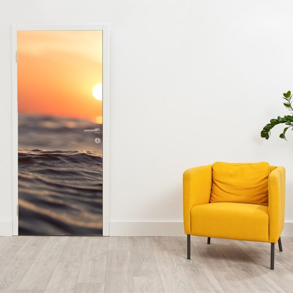 Foto tapeta za vrata - Vodena površina (95x205cm)