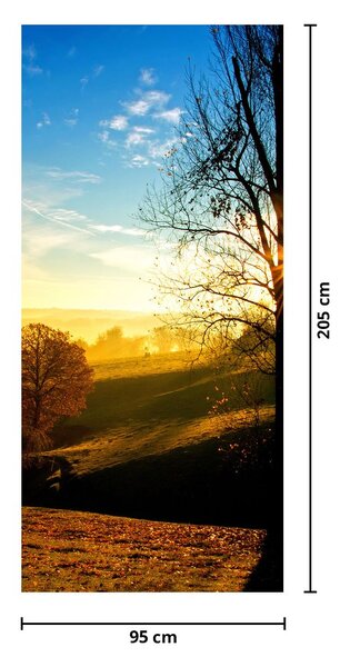 Foto tapeta za vrata - Izlazak sunca (95x205cm)