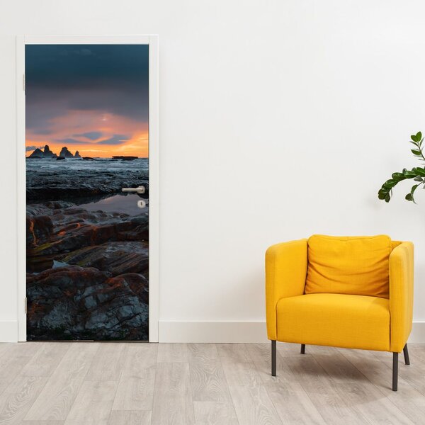Foto tapeta za vrata - Pejzaž na Novom Zelandu (95x205cm)