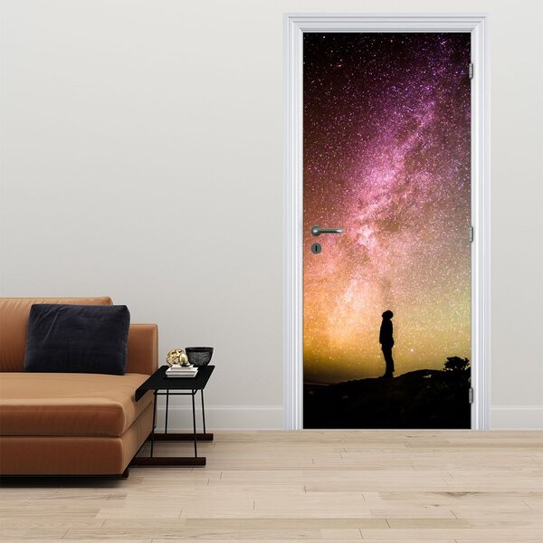 Foto tapeta za vrata - Nebo puno zvijezda (95x205cm)