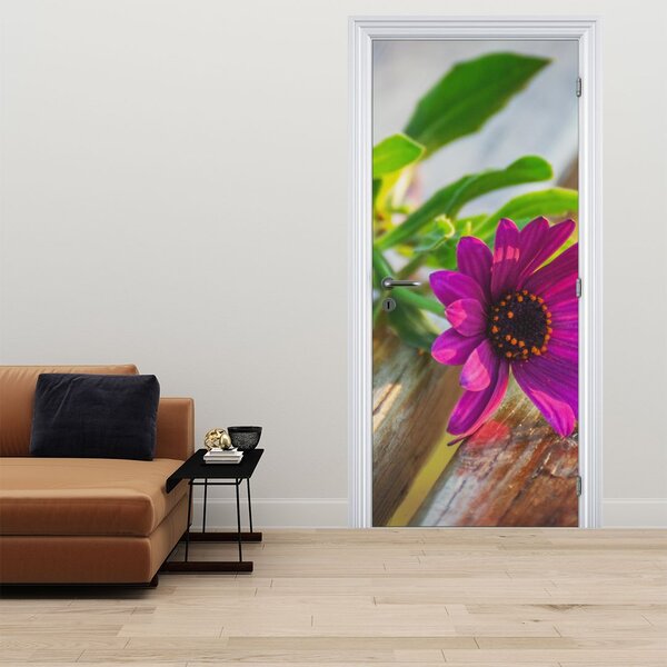 Foto tapeta za vrata - Rezano cvijeće (95x205cm)