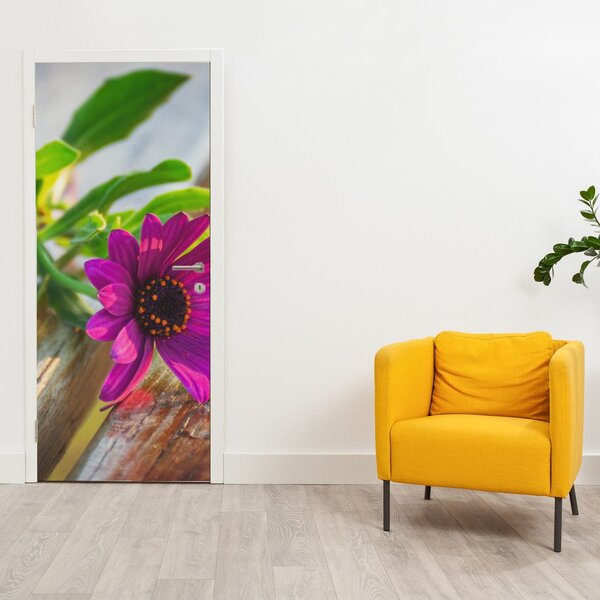 Foto tapeta za vrata - Rezano cvijeće (95x205cm)
