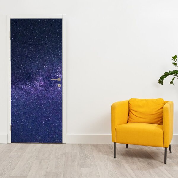 Foto tapeta za vrata - Galaksija (95x205cm)