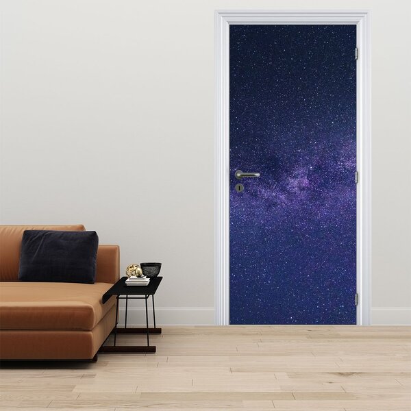 Foto tapeta za vrata - Galaksija (95x205cm)