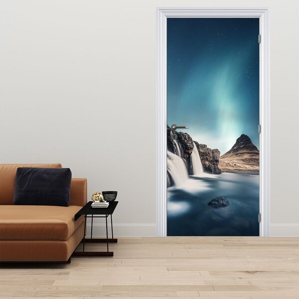 Foto tapeta za vrata - Slapovi (95x205cm)