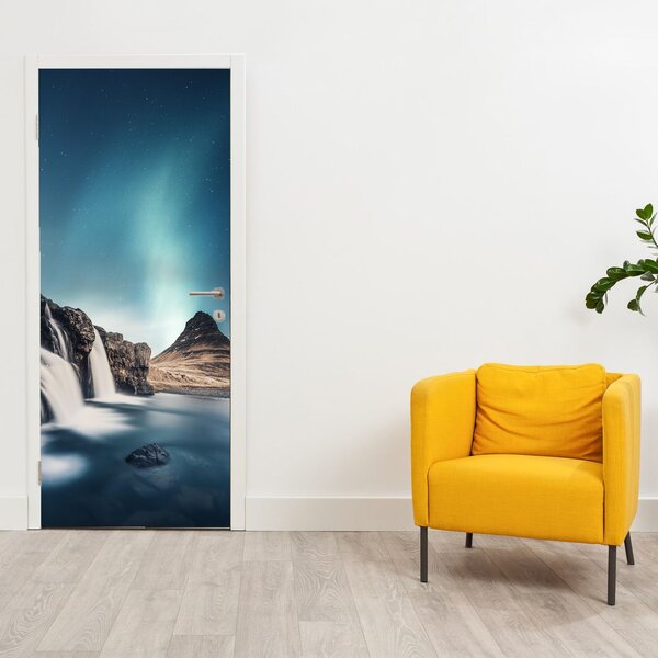 Foto tapeta za vrata - Slapovi (95x205cm)