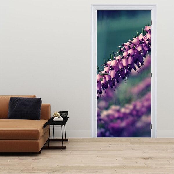 Foto tapeta za vrata - Lavanda (95x205cm)