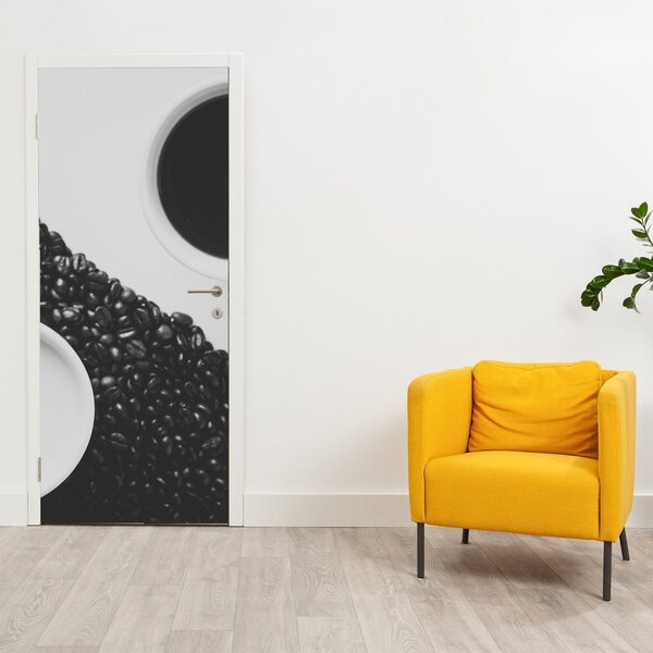 Foto tapeta za vrata - Kava (95x205cm)