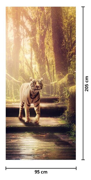Foto tapeta za vrata - Tigar (95x205cm)