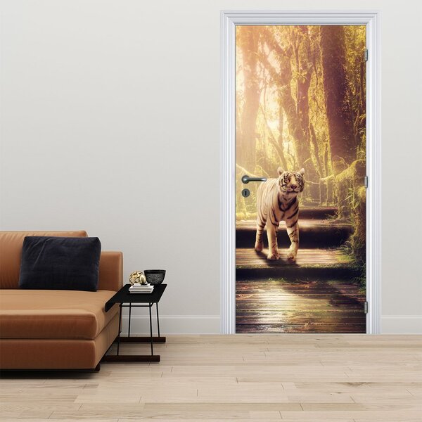 Foto tapeta za vrata - Tigar (95x205cm)