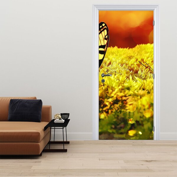 Foto tapeta za vrata - Leptiri (95x205cm)