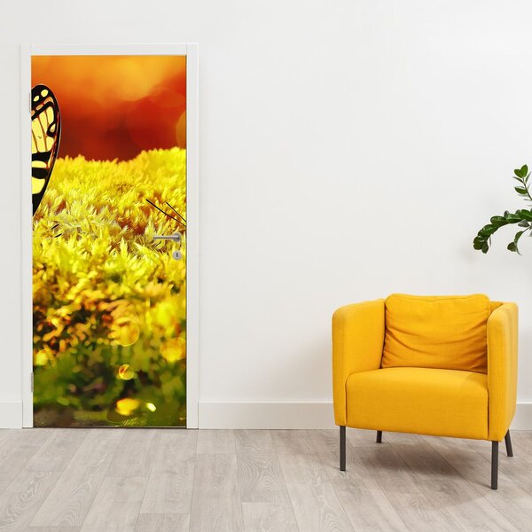 Foto tapeta za vrata - Leptiri (95x205cm)