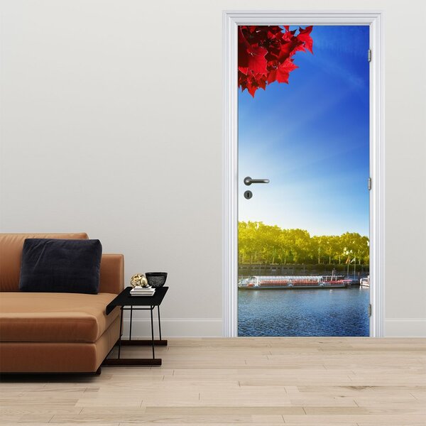Foto tapeta za vrata - Jesen u Parizu (95x205cm)