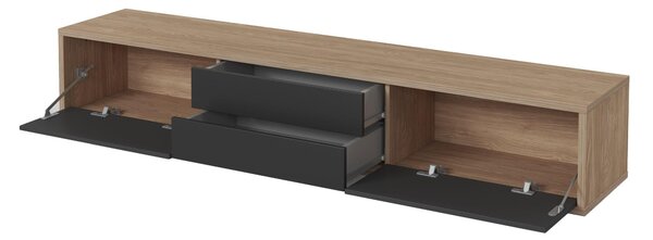 TV stolić Fiora 39 (hrast uljani + antracit)