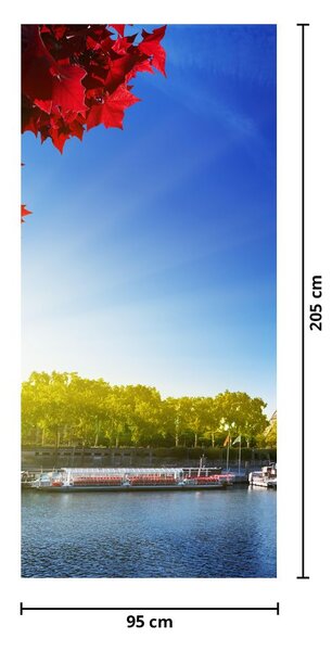 Foto tapeta za vrata - Jesen u Parizu (95x205cm)