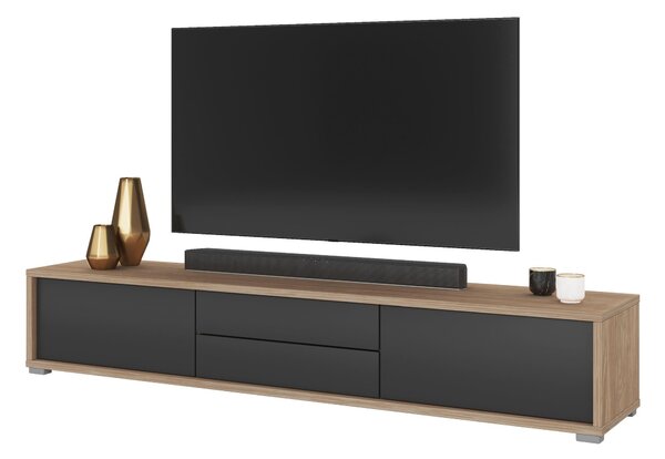 TV stolić Fiora 39 (hrast uljani + antracit)