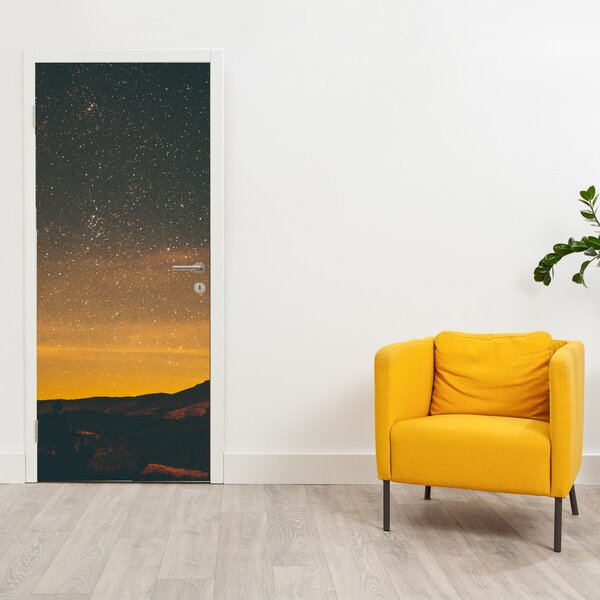 Foto tapeta za vrata - Zvjezdano nebo (95x205cm)