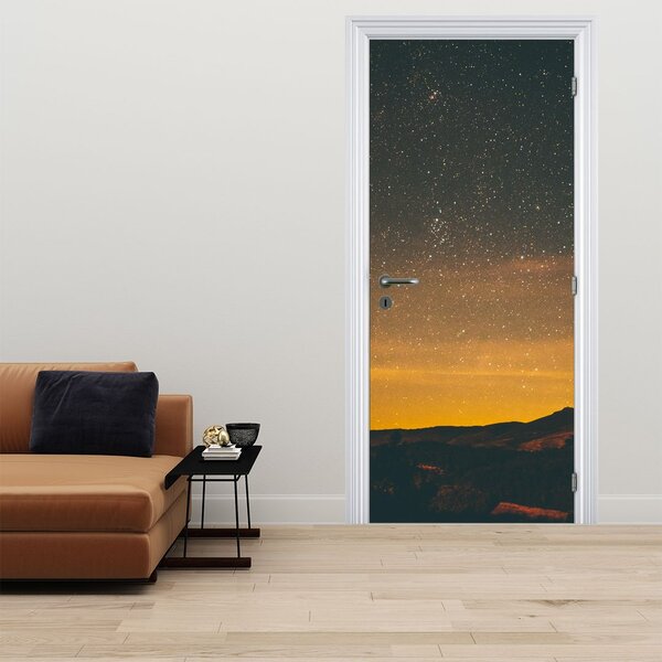 Foto tapeta za vrata - Zvjezdano nebo (95x205cm)