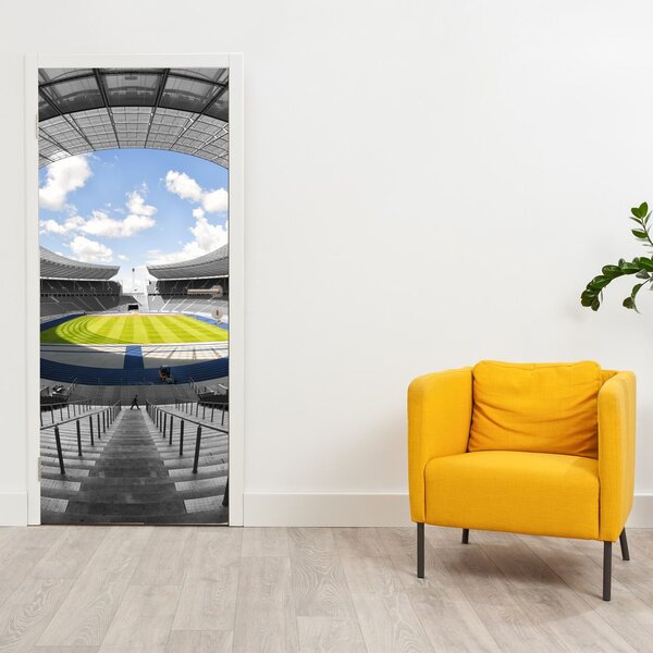 Foto tapeta za vrata - Nogometni stadion (95x205cm)