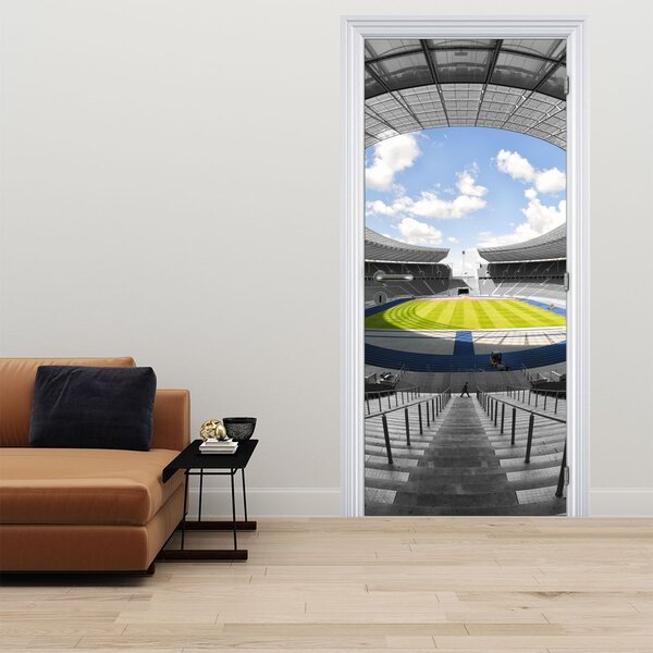 Foto tapeta za vrata - Nogometni stadion (95x205cm)