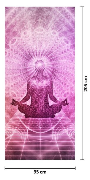 Foto tapeta za vrata - Meditacija (95x205cm)