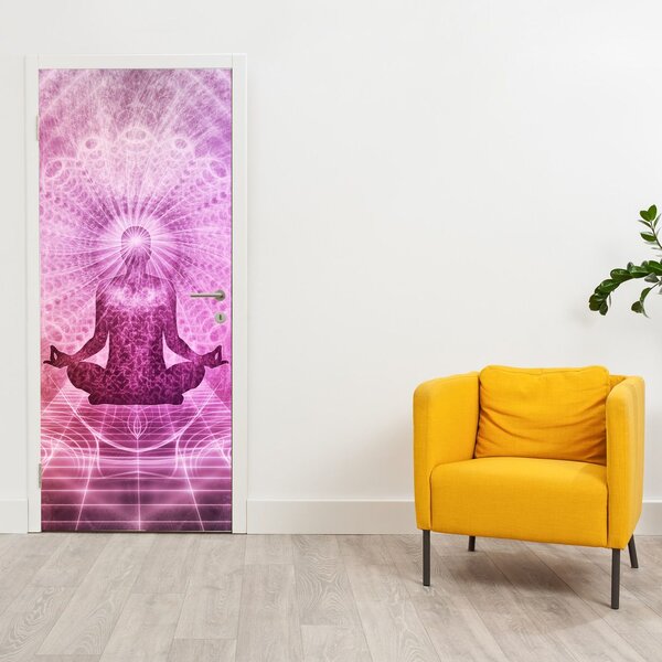 Foto tapeta za vrata - Meditacija (95x205cm)