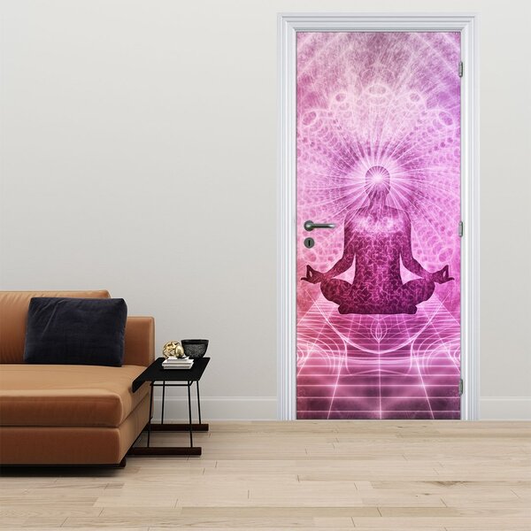Foto tapeta za vrata - Meditacija (95x205cm)