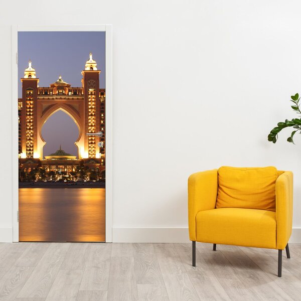 Foto tapeta za vrata - Građevina u Dubaiju (95x205cm)