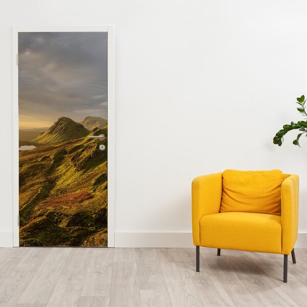 Foto tapeta za vrata - Planine (95x205cm)