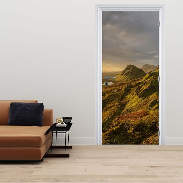 Foto tapeta za vrata - Planine (95x205cm)