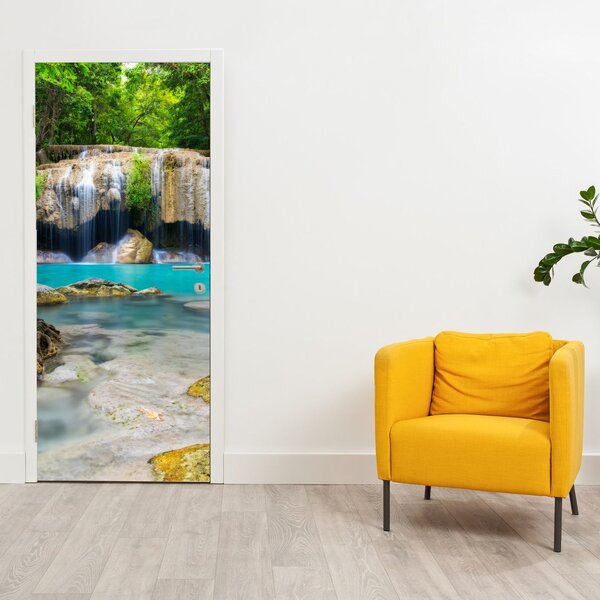 Foto tapeta za vrata - Slapovi (95x205cm)