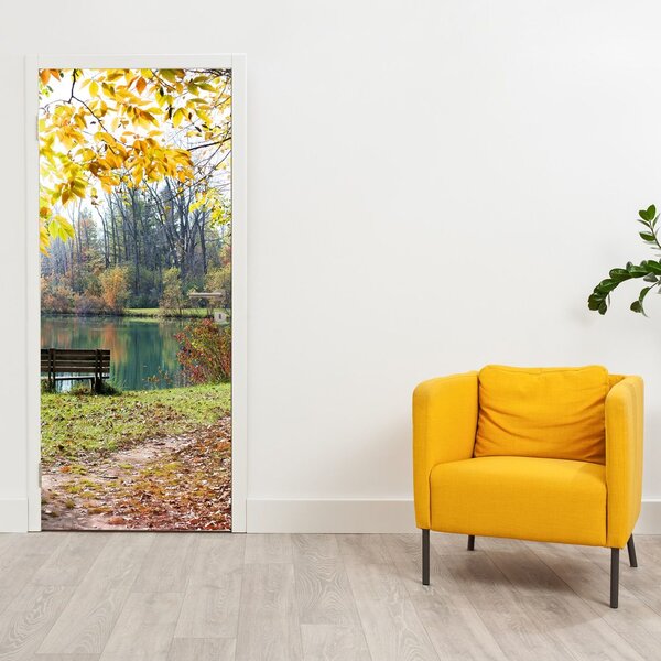 Foto tapeta za vrata - Ribnjak (95x205cm)